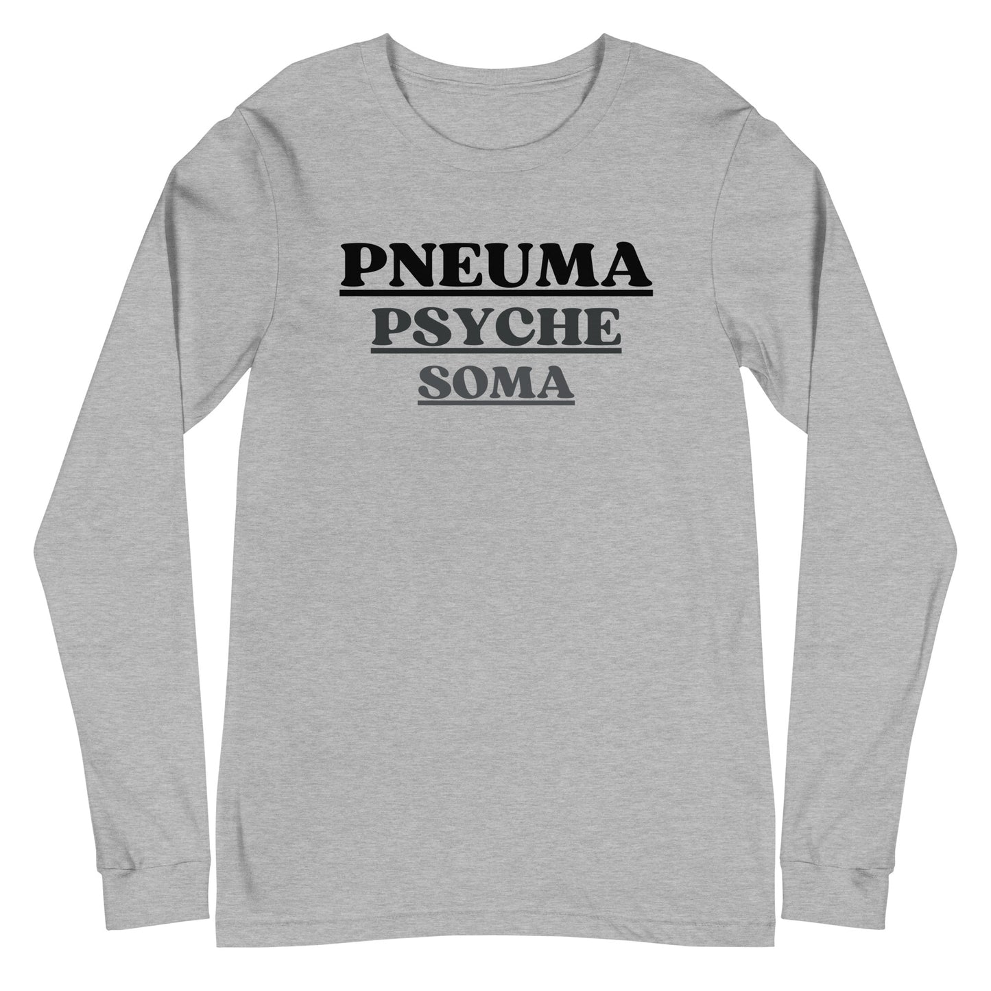 Pneuma Psyche Soma Long Sleeve Tee