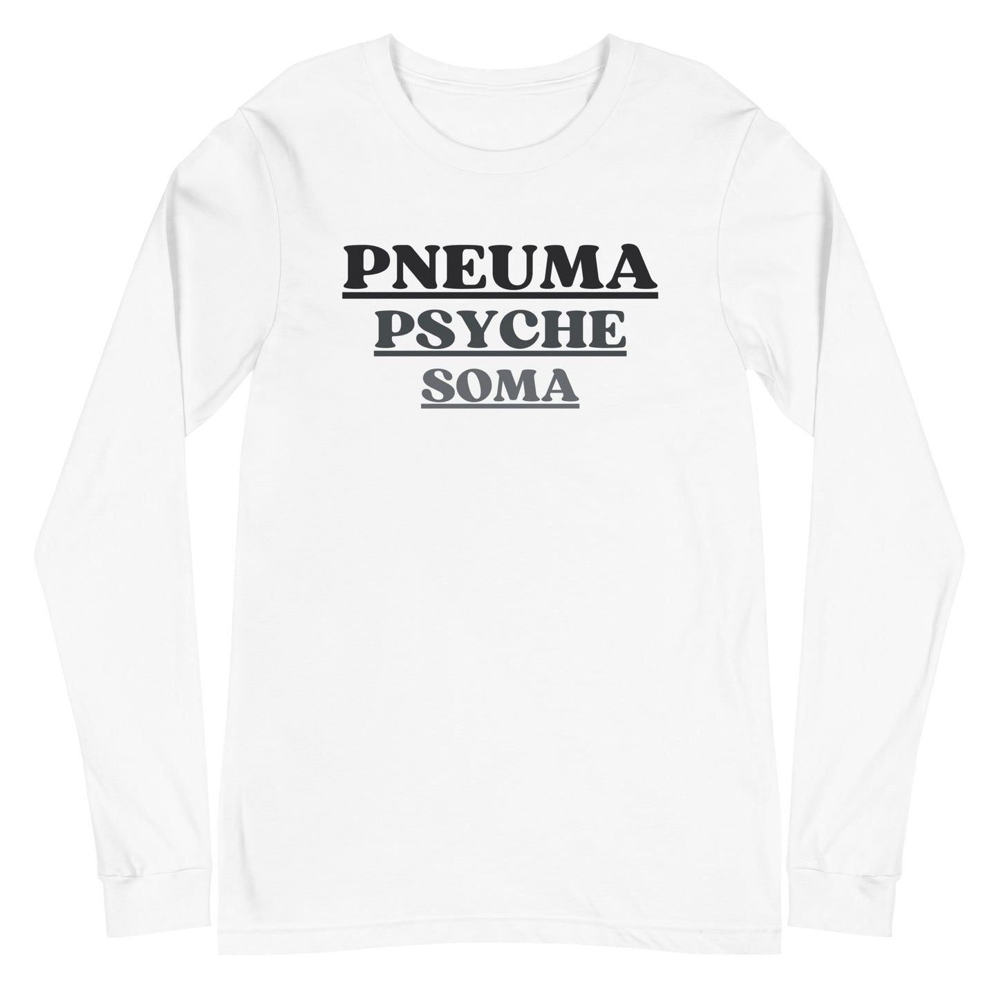 Pneuma Psyche Soma Long Sleeve Tee